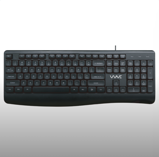 کیبورد سیمی اداری ویو مدل KB110