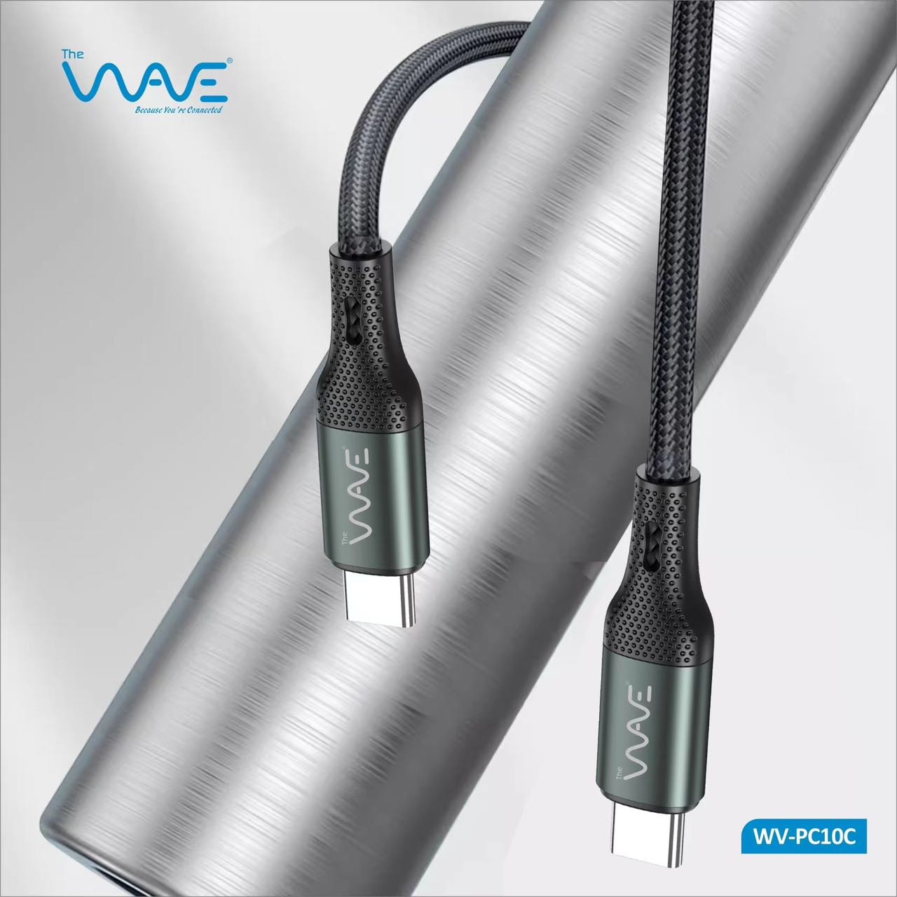 کابل پاوربانکی تایپ C به تایپ C ویو مدل PC10C