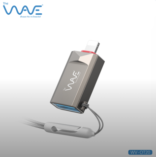 مبدل USB A به لایتنینگ ویو مدل OT20 با قابلیت OTG