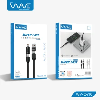 کابل ۴ در ۱ ویو مدل C410 با روکش سیلیکونی نرم